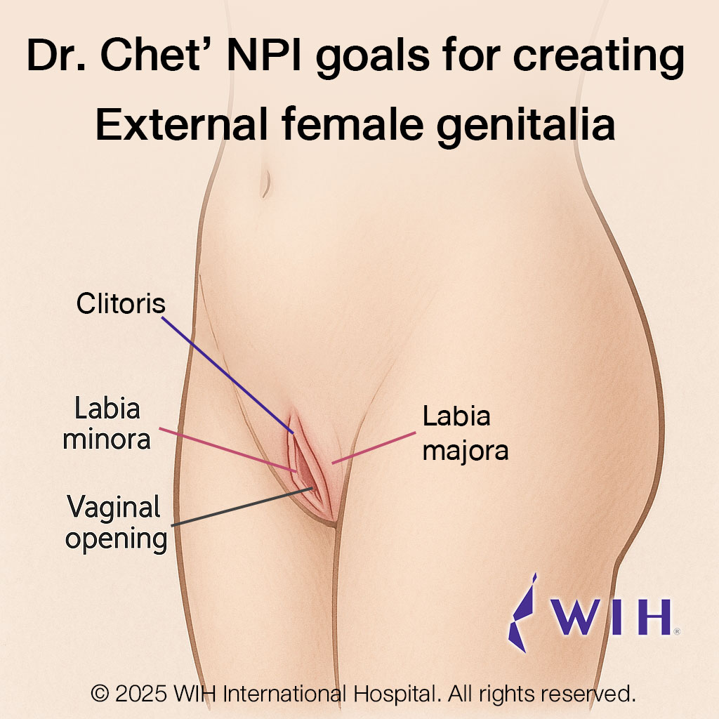 Dr. Chel’ NPI goals for creating External female genitalia