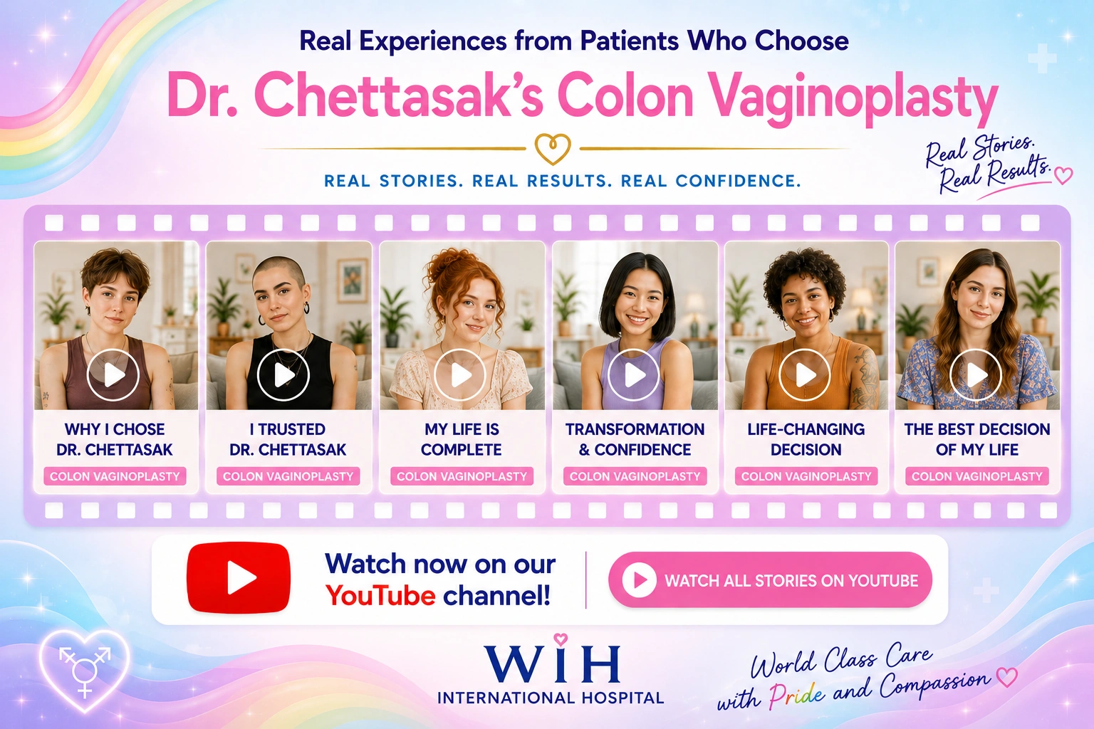 Colon vaginoplasty WIH International Hospital