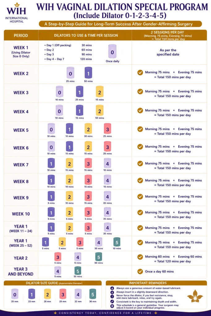 WIH-Vaginal-Dilation-Schedule-for-Dilator-no.-0-5, WIH International Hospital